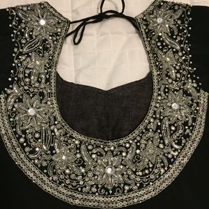 Black and Silver Indian Pijami Churidar Suit